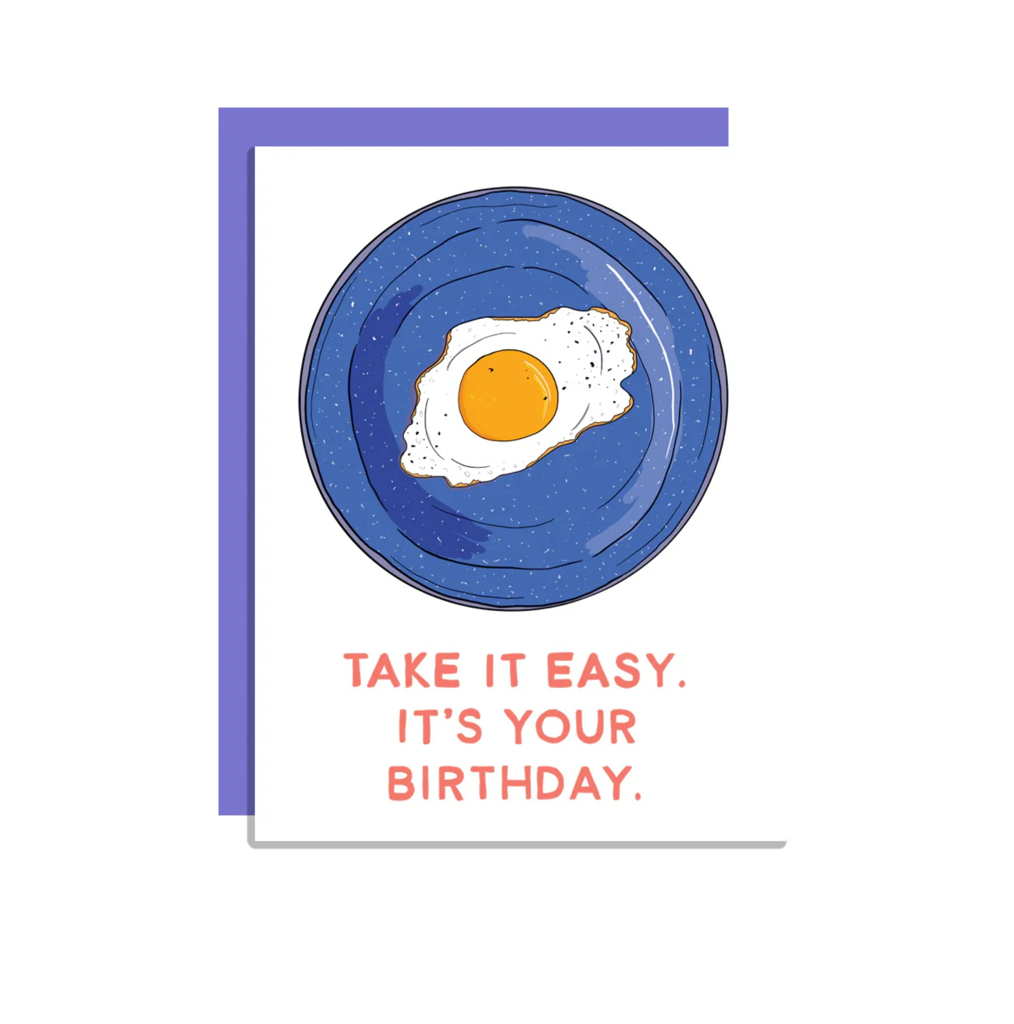 Wild Lettie Take It Easy Greeting Card - Image 2