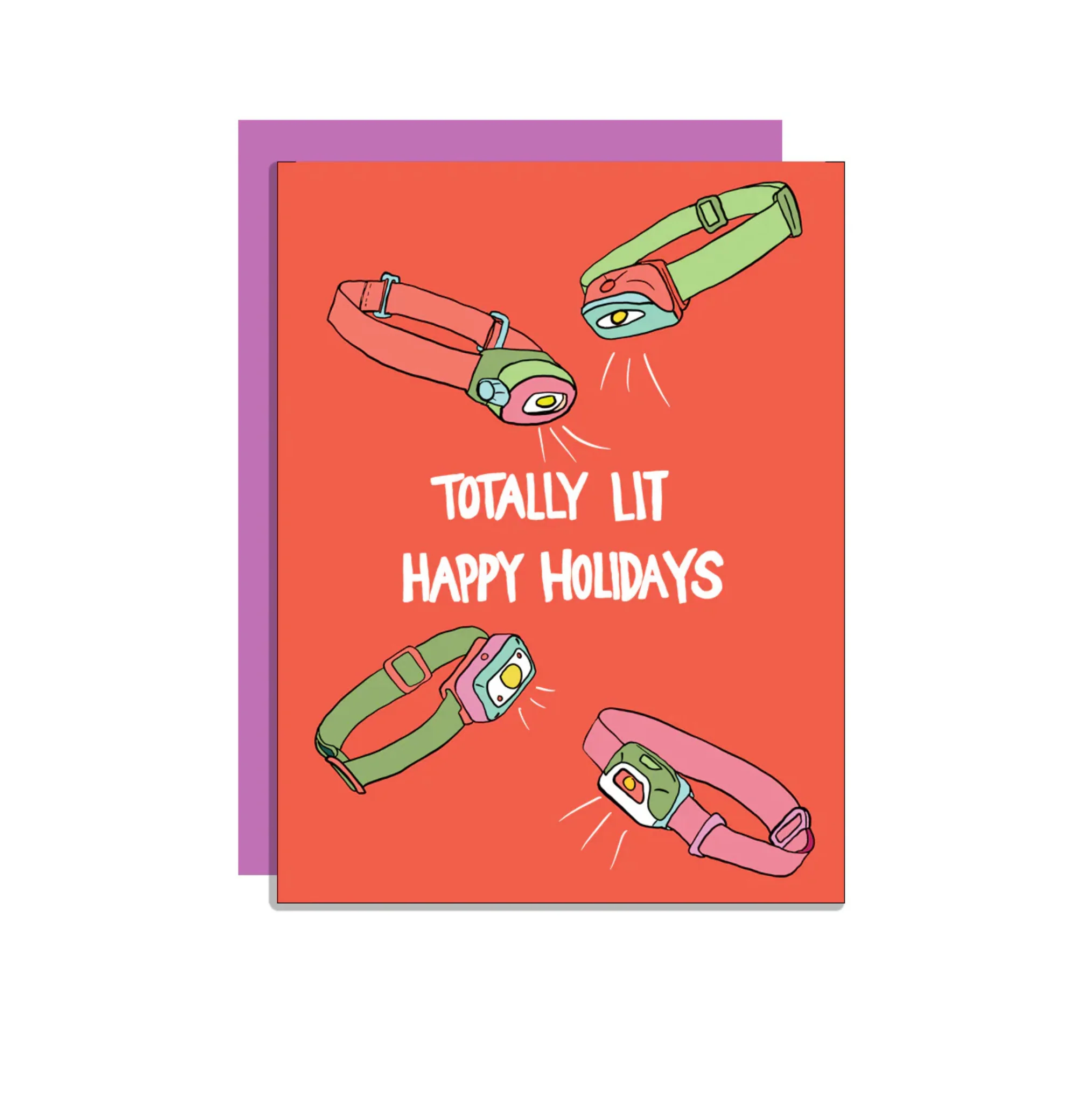 Wild Lettie Totally Lit Greeting Card - Image 2