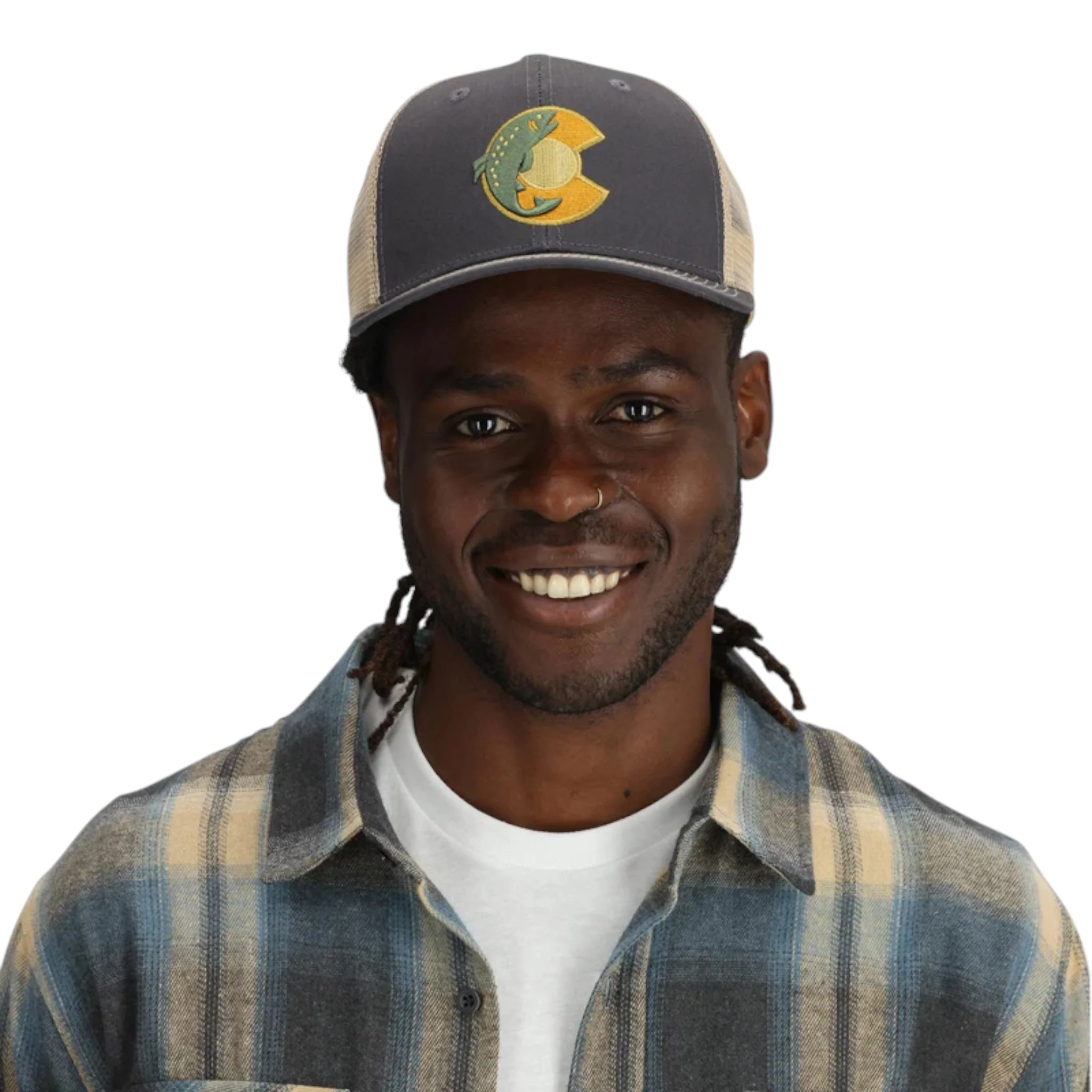 YoColorado Colorado Twilight Trout Trucker Hat - Image 4